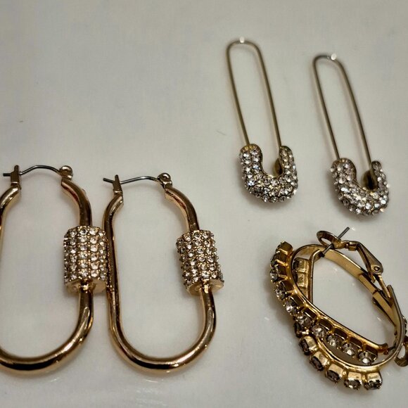 Earrings....lots of silver and gold earrings! - Picture 4 of 12